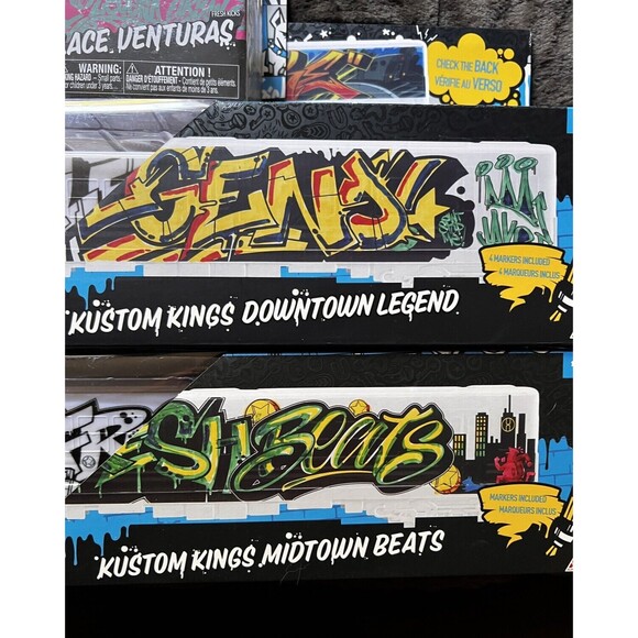 Subway Surfers Kustom Kings Downtown Legend Train Design & Color Markers Lot - Picture 2 of 6